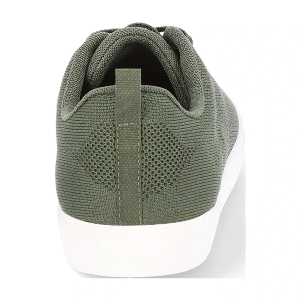 George Knit Sneaker Mens 13 Olive Green Light Breathable Lace‎ Up Casual Shoe